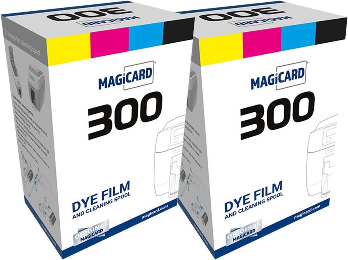 300 Prints YMCKO Color Ribbon K837948