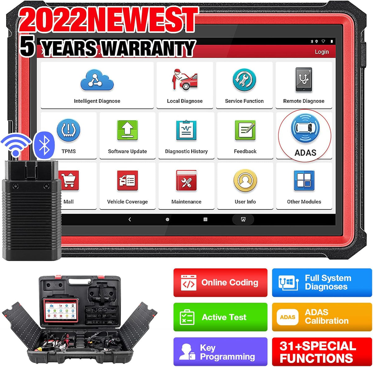 Bi-Directional Automotive Scan Tool V81485