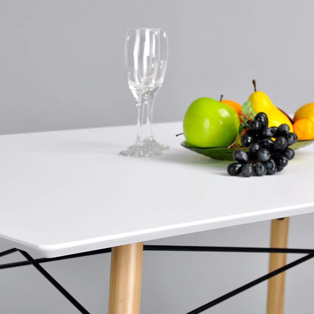 Gloss White Extensible Wooden Dining Table J550