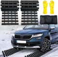 Tire Traction Mats Portable for Snow Ice Mud and Sand 2PCS 27.6in I232