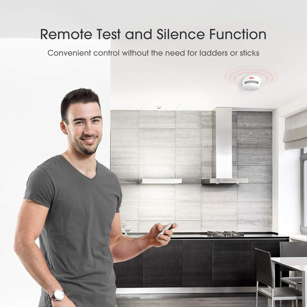 Remote Controller for Wireless Smoke & Carbon Monoxide Detector Alarms S859