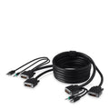 Dual DVI-D USB A-B Audio Combo Cable U830493