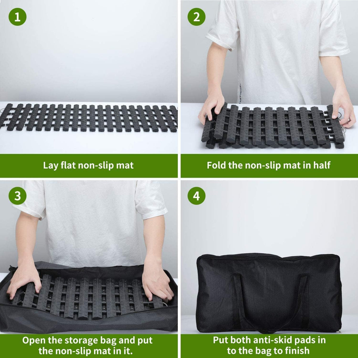 Tire Traction Mats Portable for Snow Ice Mud and Sand 2PCS 27.6in I232
