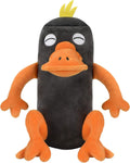 Black Orange 10 inch Plush Stuffed Animal Toy R746