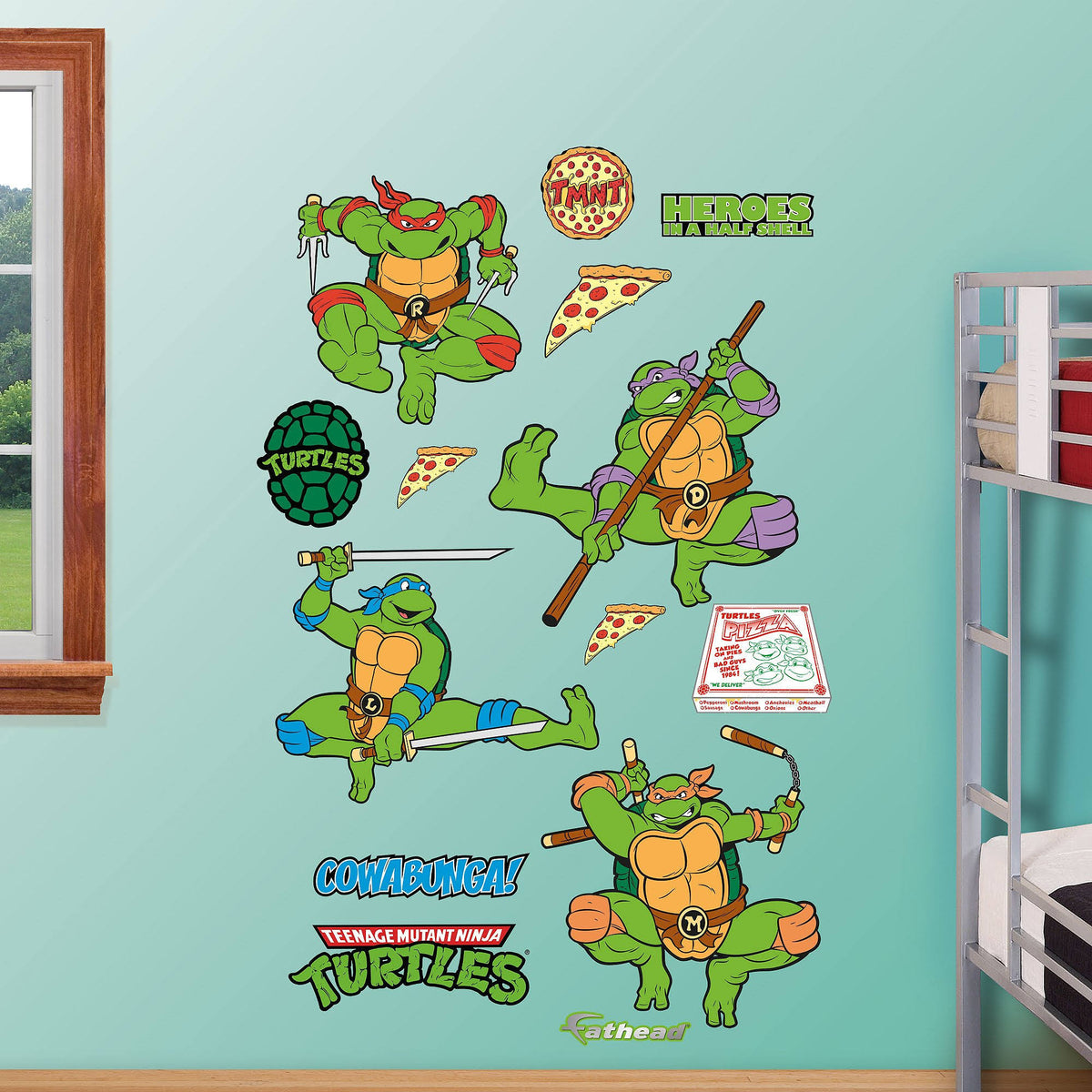 Teenage Mutant Ninja Turtles Wall Decal Collection Q252345