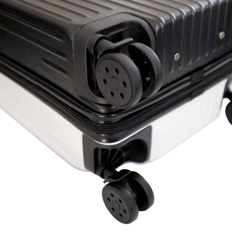 White 21 in. Carry-On Suitcase R3934