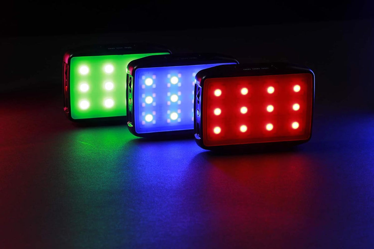 5W RGB Pocket On Camera Light 2500-9000K S763