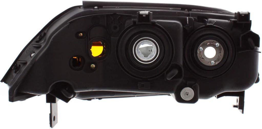 2004 2005 2006 Acura MDX Headlight Assembly Driver Side Black Housing M168