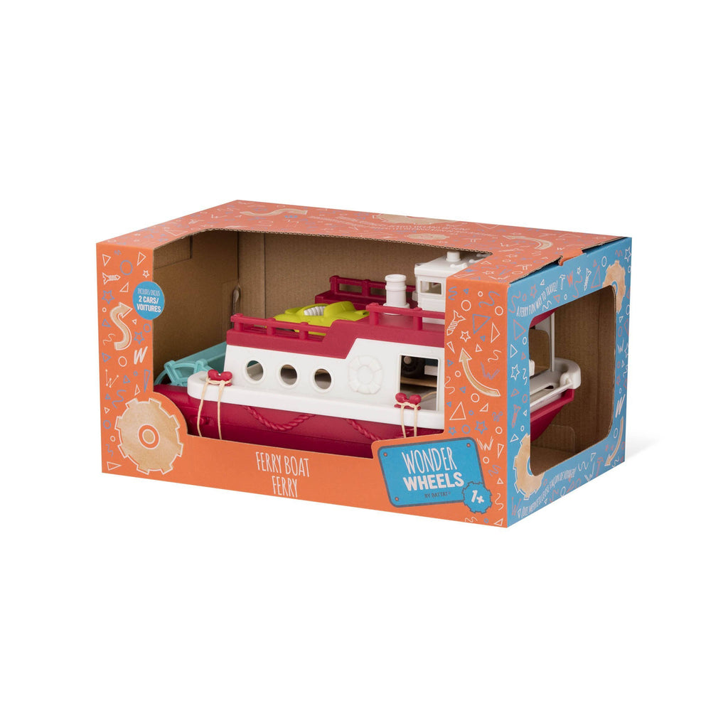 Floating Bath Toy Boat with Cars 3 pc B3924