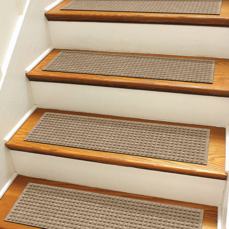 Camel Recycled Water Trapper Grid Stair Treads Set K284858