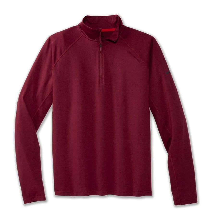 1/2 Zip Heather Asphalt N14507