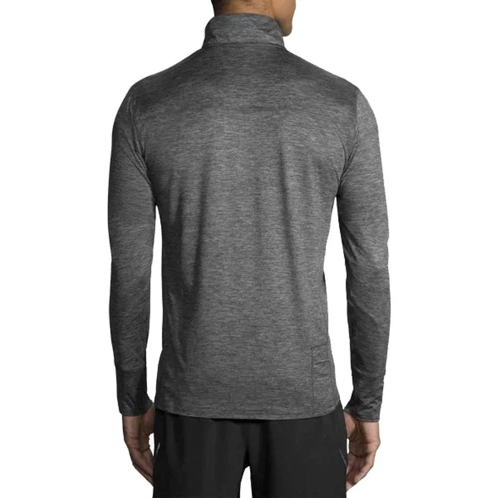 1/2 Zip Heather Asphalt N14507