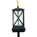 65-inch Square Metal Black Torch S39370