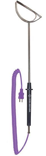 Type-E Thermocouple Probe 10.5 inch Roller Mini ANSI Connector M540
