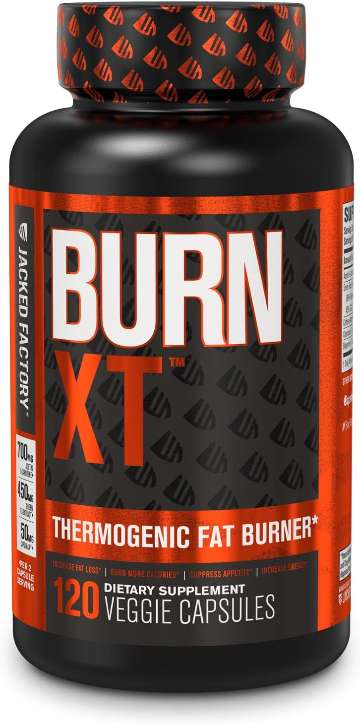 Thermogenic Fat Burner Weight Loss Supplement 120 Veggie Diet Pills Pack of 2 T3164
