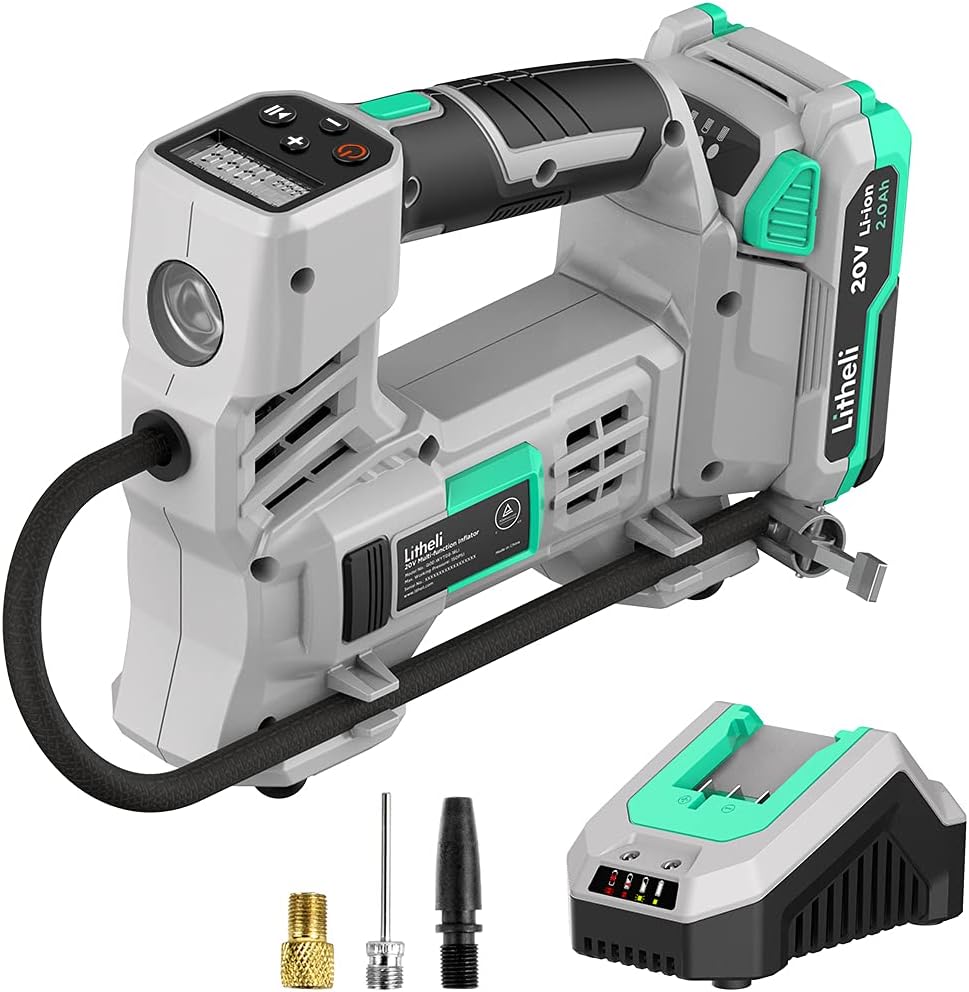 20V Cordless Air Compressor 150 PSI with Battery & Charger K3734