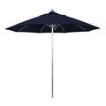 9 Ft Fiberglass Market Umbrella Navy Blue B950208