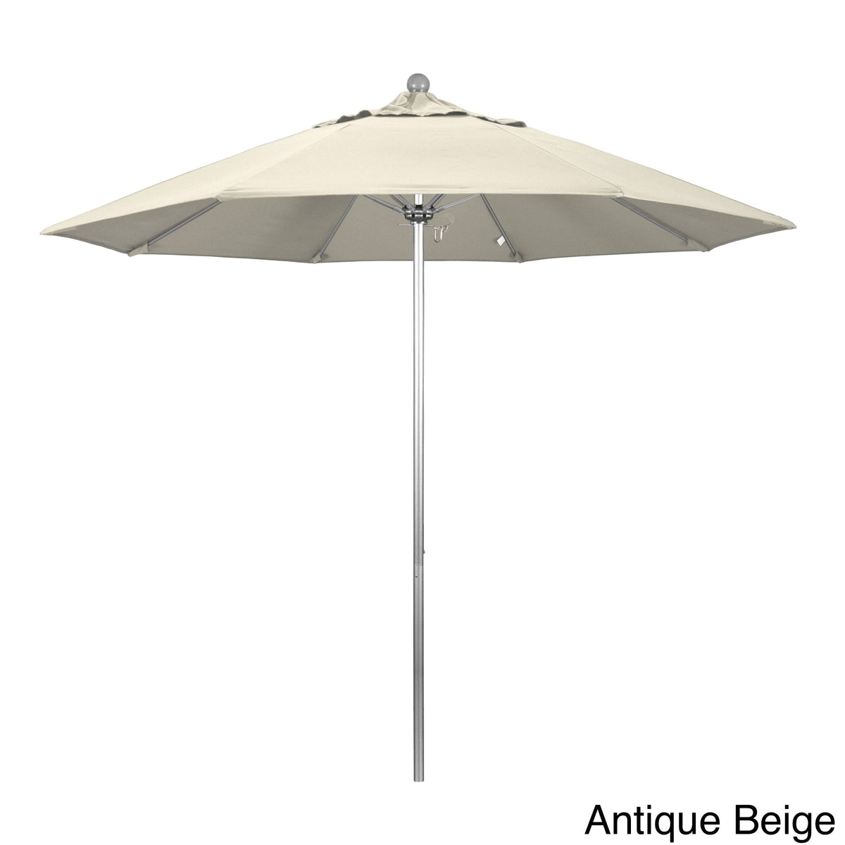 9 Ft Fiberglass Market Umbrella Navy Blue B950208