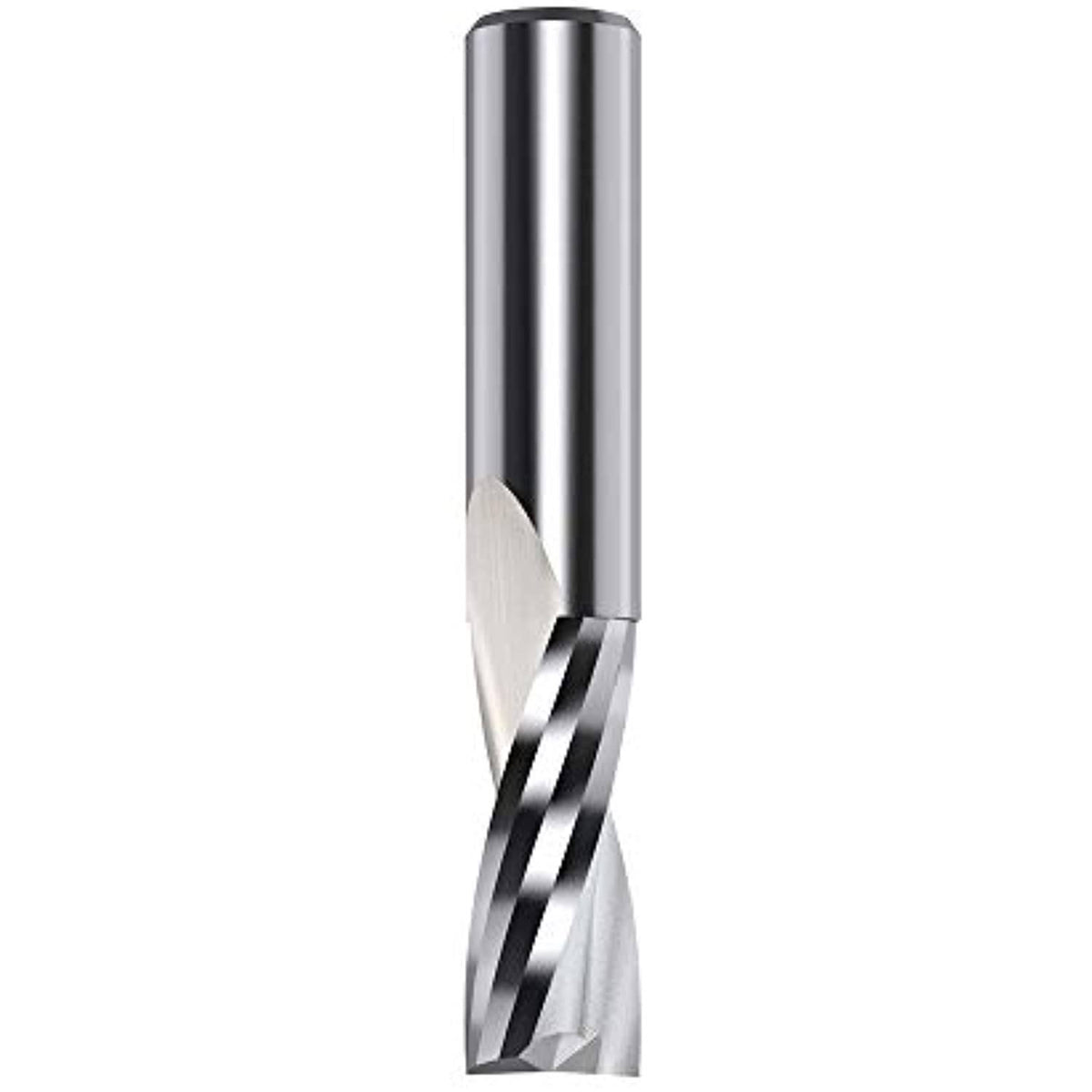 Solid Carbide Upcut Spiral Bit 1/2-Inch Diameter 3-Inch Length 1/2-Inch Shank N569859