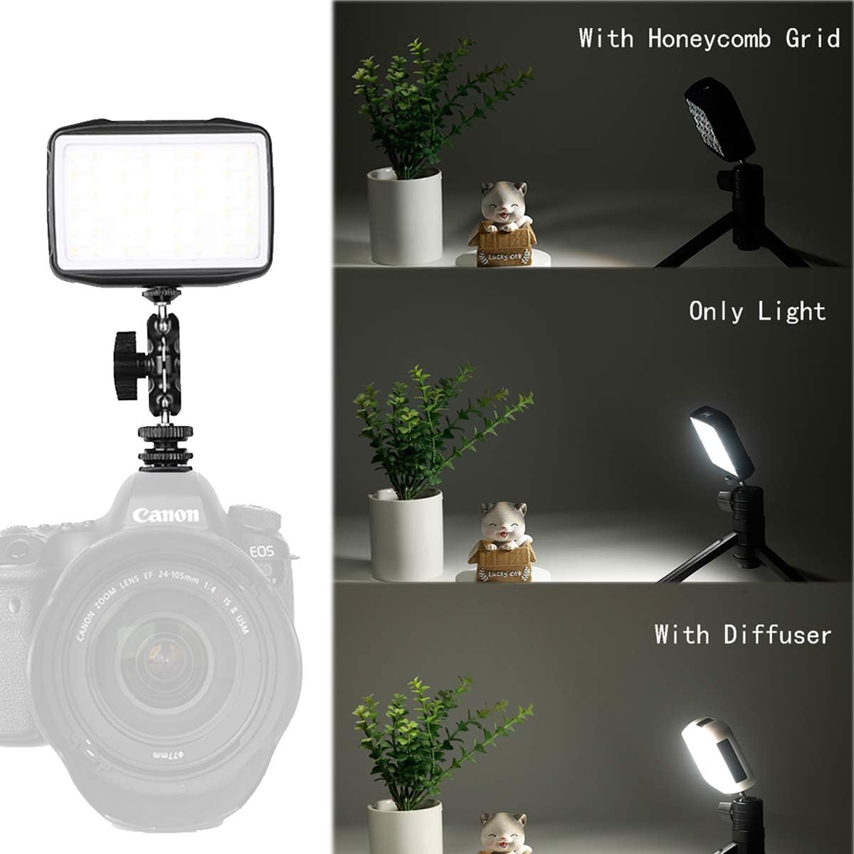 5W RGB Pocket On Camera Light 2500-9000K K599876