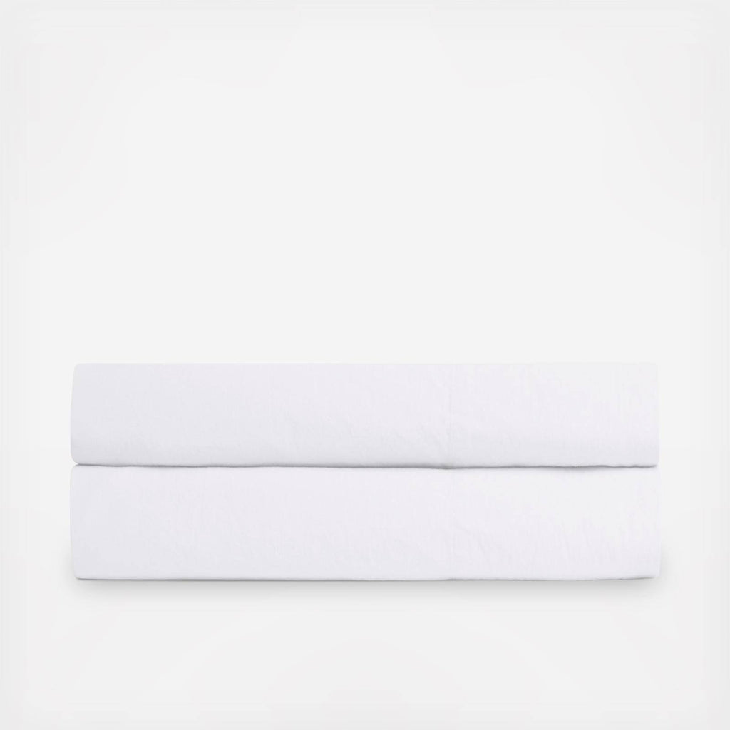 White Percale Fitted Sheet T7083