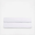 White Percale Fitted Sheet T7083