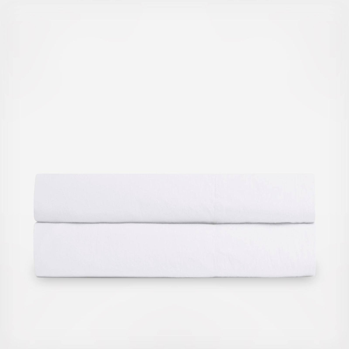 White Percale Fitted Sheet T7083