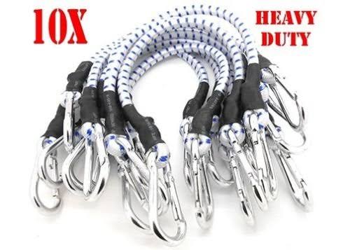 10pc 48 inch Heavy Duty Bungee Cords D816809
