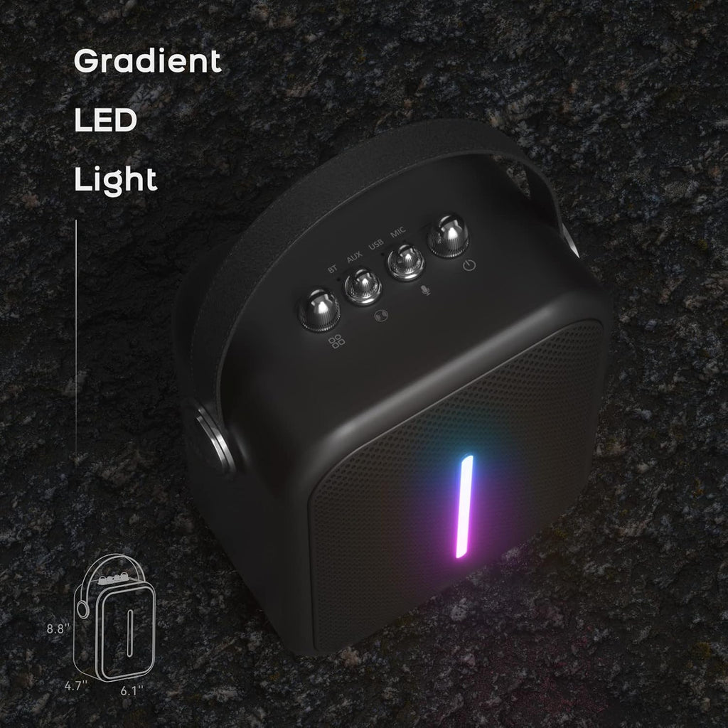 60W Portable Bluetooth Speaker with LED Lights T725