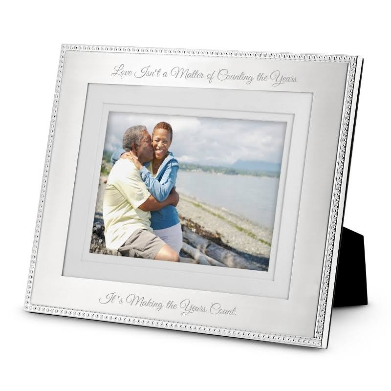 Silver Beaded 8 x 10 Frame Y66604
