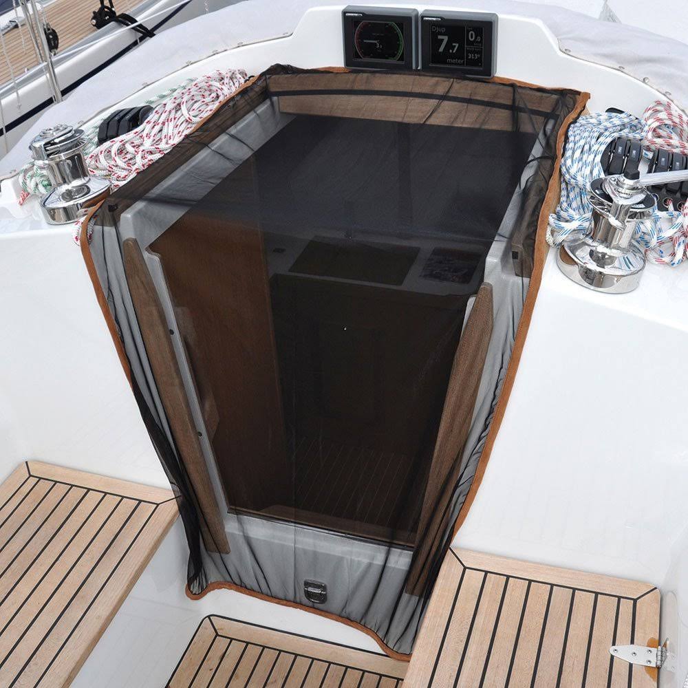 Boat Companionway Mosquito Net Marine Insect Screen D30785