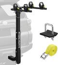 2 Bike Heavy Duty Rear Hitch Mount Bike Rack with Tie Down Strap F286
