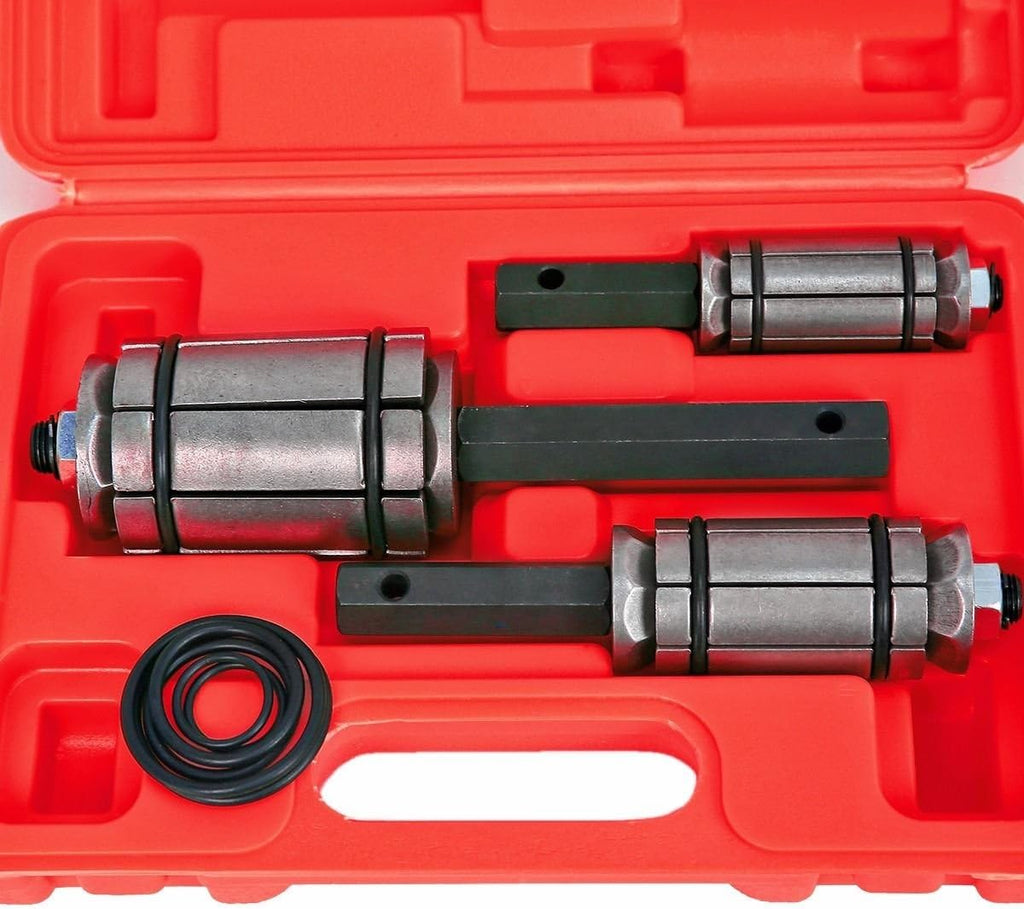 3-Pieces 1/18'' to 3-1/2'' Tail Exhaust Pipe Expander Kit with Storage Case O679