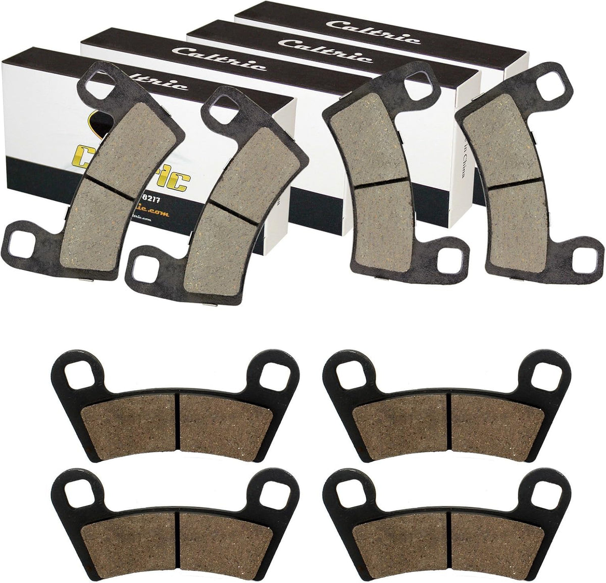 Front And Rear Brake Pads Pack of 2 P245143
