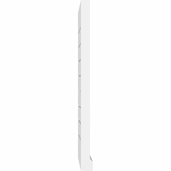 Vertical Surface Mount PVC Gable Vent T491743