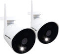 1080p HD Wi-Fi Indoor/Outdoor Camera with Night Vision, 2-Way Audio, 2-Pack J813919