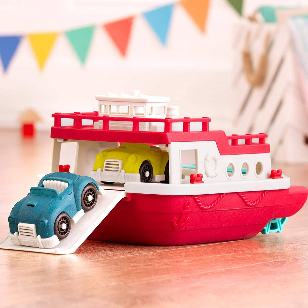 Floating Bath Toy Boat with Cars 3 pc B3924