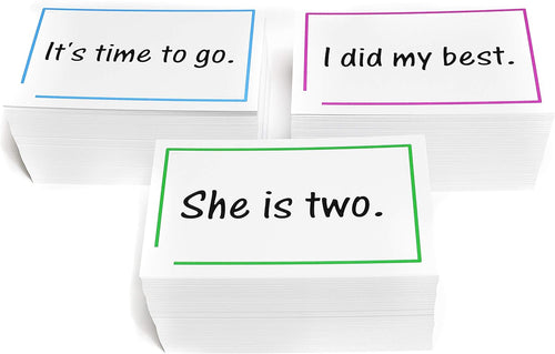 1200 Sight Word and Sentences Reading Flash Cards L618997