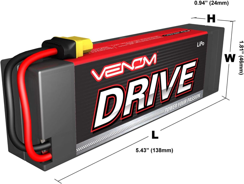 2S 5000mAh 7.4V LiPo Battery U18077