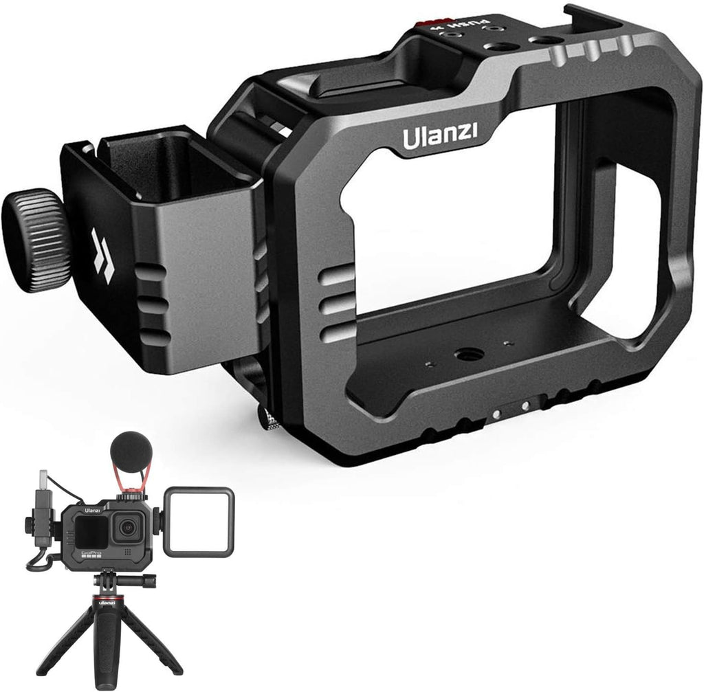 Aluminum Video Case with Cold Shoe Mount for Gopro 9/10 M673000