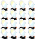 16 Pack 4 Inch Ultra Thin LED Recessed Ceiling Lights G3286