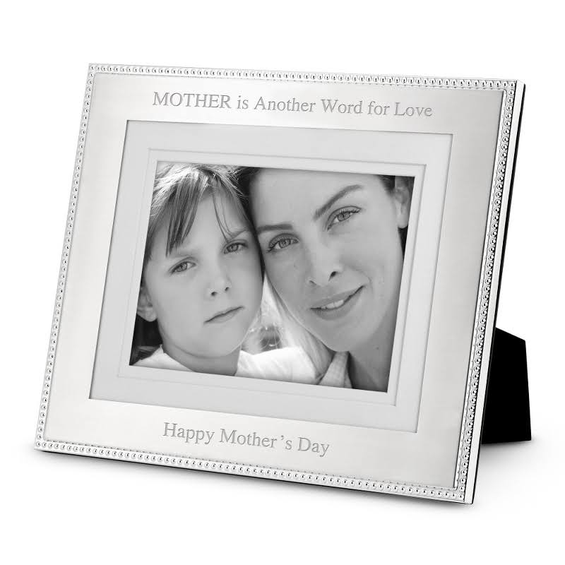 Silver Beaded 8 x 10 Frame Y66604