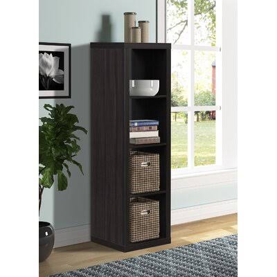 Dark Brown Cube Bookcase R9970