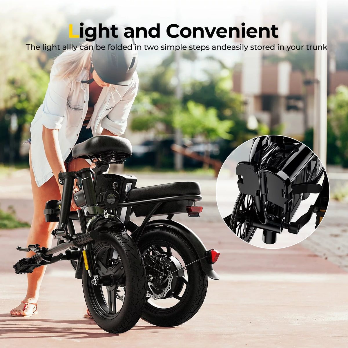 Folding Electric Bike 36V 10Ah 400W L4235