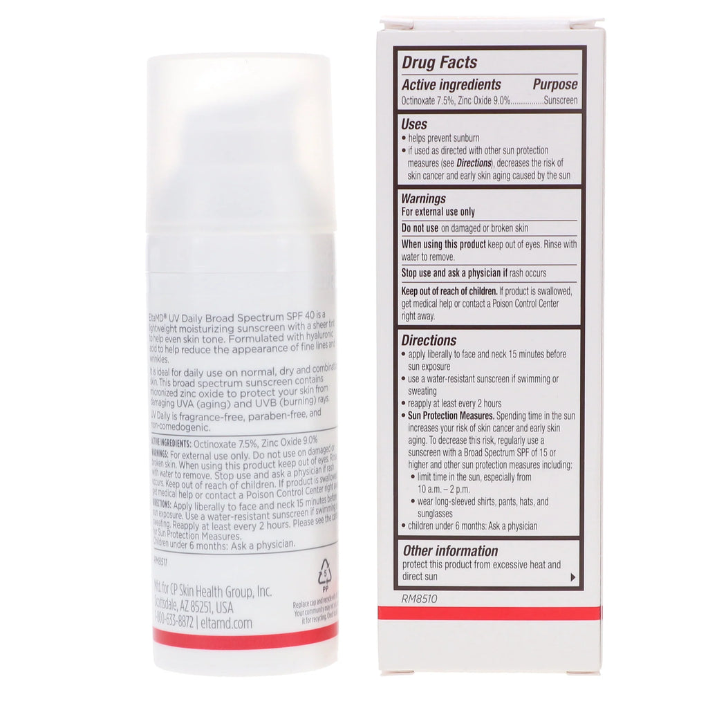 SPF 40 Tinted Moisturizing Facial Sunscreen 1.7 oz U52999
