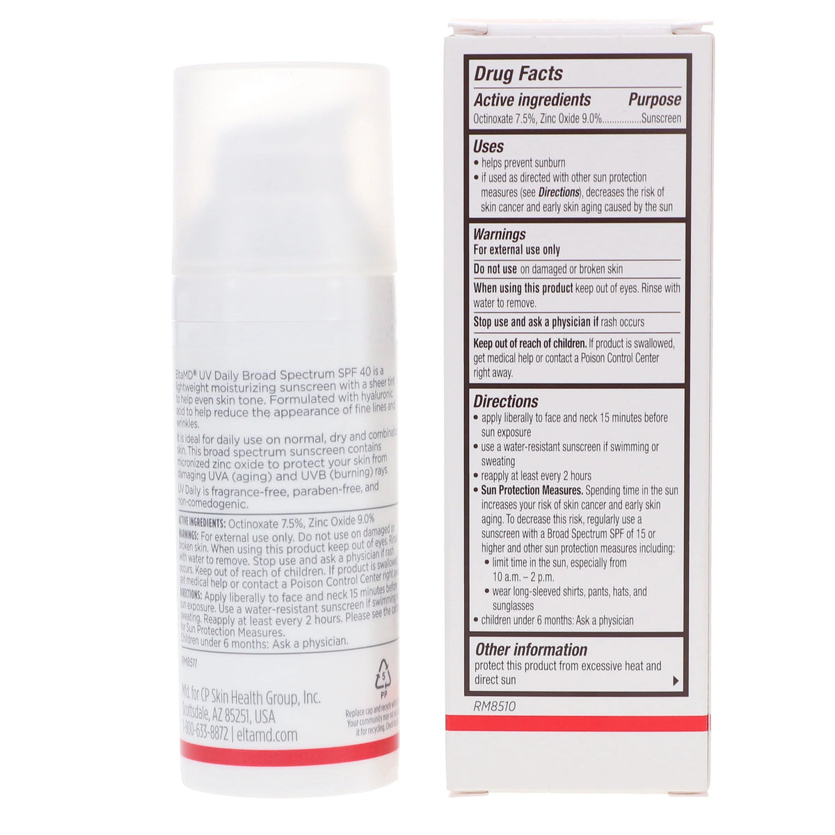 SPF 40 Tinted Moisturizing Facial Sunscreen 1.7 oz U52999