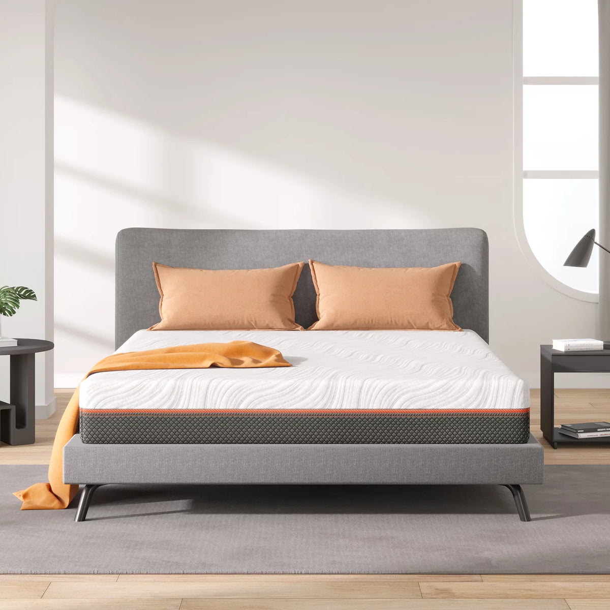 10 Hybrid Gel Memory Foam Queen Mattress R701509