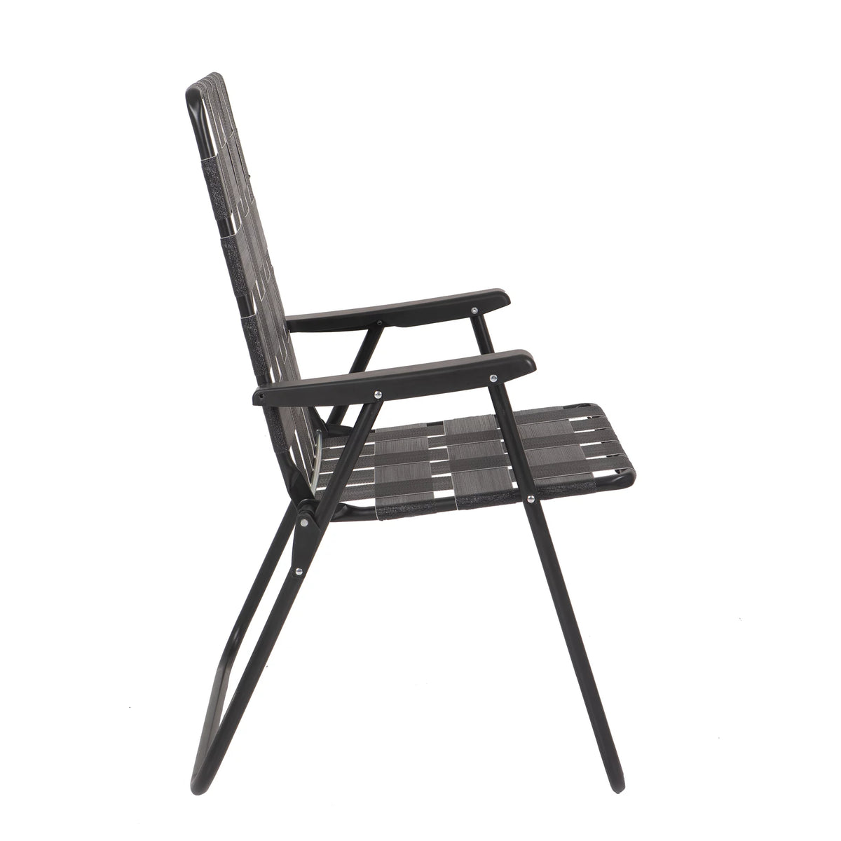 Multicolor 2 Pack High Back Steel Frame Web Strap Chair L7114