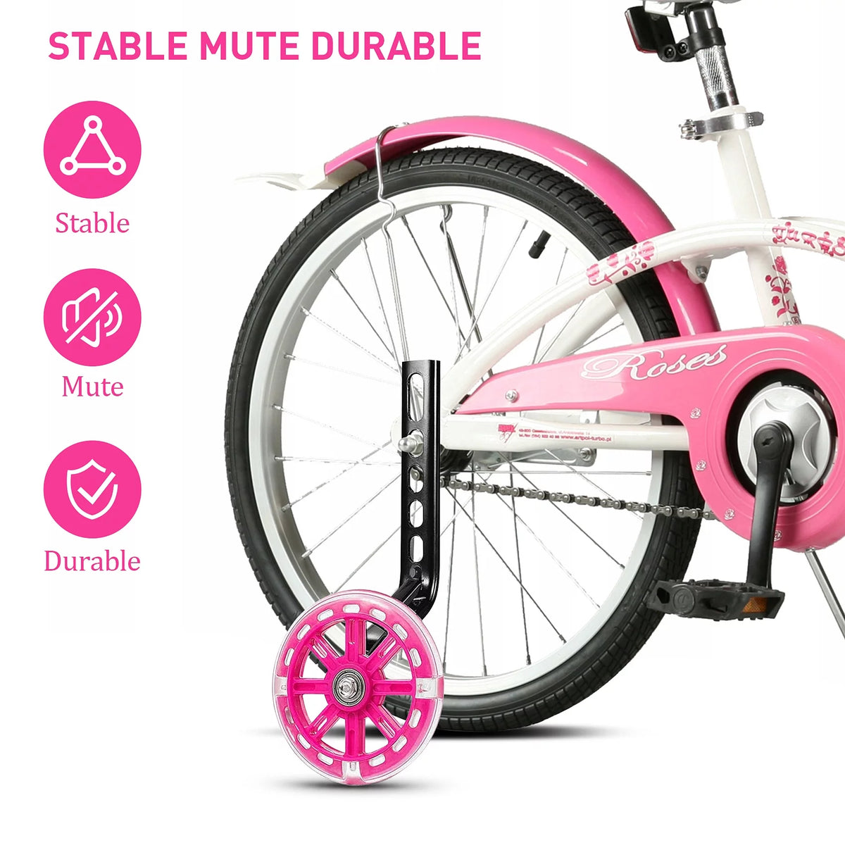 1 Pair Training Wheels for Bike G500