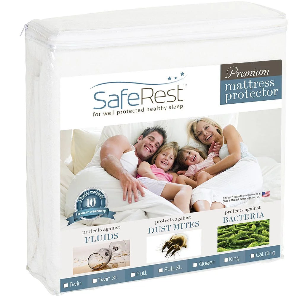 Hypoallergenic Waterproof King Mattress Protector Y1420